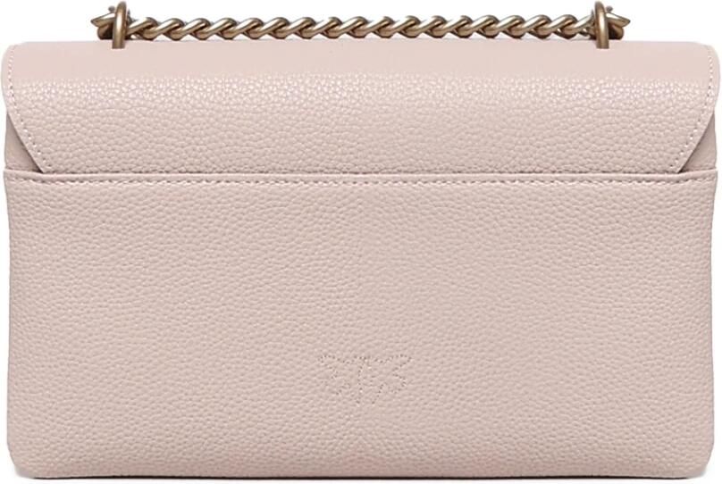 Pinko Crossbody bags Love Soft Mini in poeder roze - Foto 4