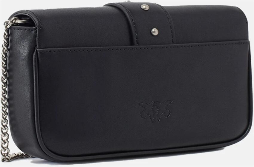 Pinko Crossbody bags Love One Pocket Simply Bag Black in poeder roze - Foto 4