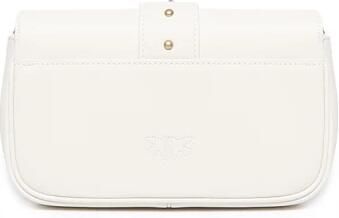 Pinko Crossbody Tas met Studs en Ketting Schouderband White Dames - Foto 19