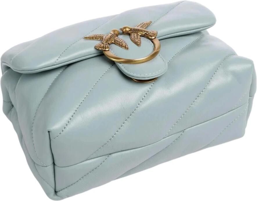 Pinko Crossbody bags love puff mini lightblue in blauw - Foto 3
