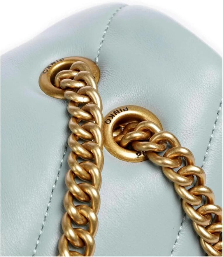 Pinko Crossbody bags love puff mini lightblue in blauw - Foto 2
