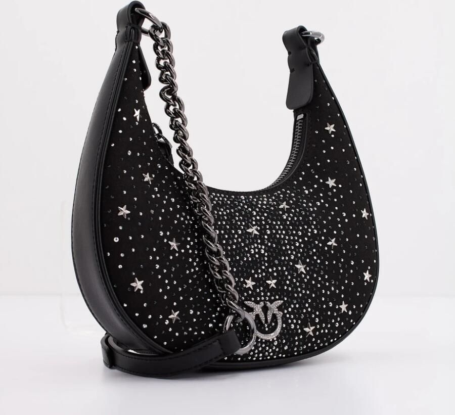 Pinko Mini Banana Schoudertas Black Dames - Foto 2