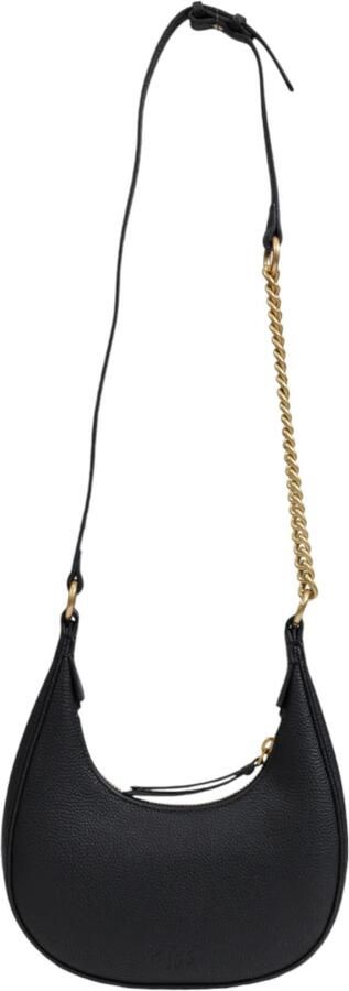 Pinko Mini Hobo Tas Herfst Winter Collectie Black Dames - Foto 6