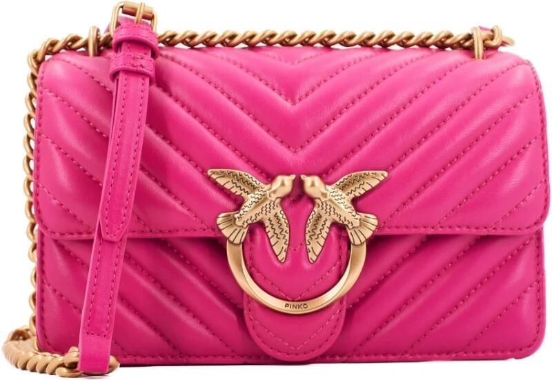 Pinko Stijlvolle Dames Tas Herfst Winter Collectie Pink Dames - Foto 11