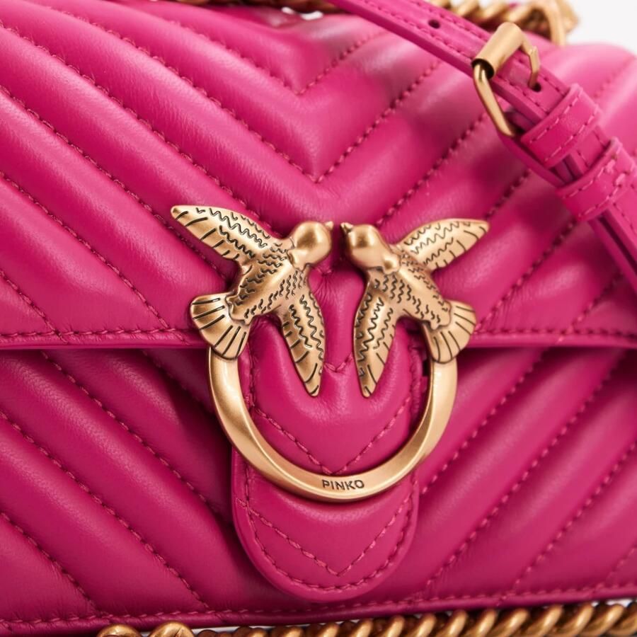 Pinko Stijlvolle Dames Tas Herfst Winter Collectie Pink Dames - Foto 3