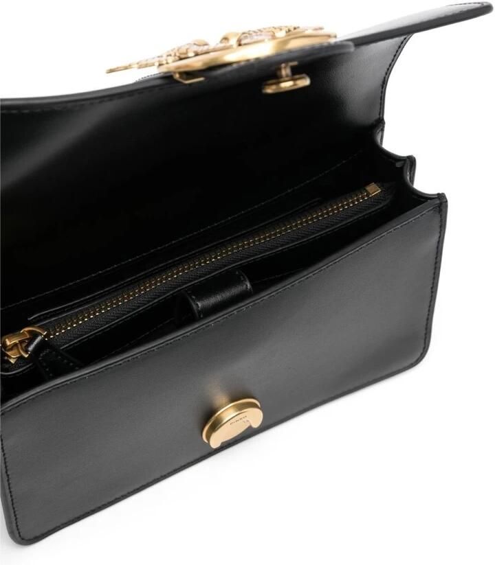 Pinko Zwarte Polyester Vrouwen Vierkante Tas Black Dames - Foto 5