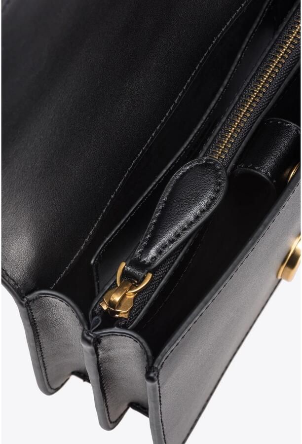 Pinko Zwarte Polyester Vrouwen Vierkante Tas Black Dames - Foto 6