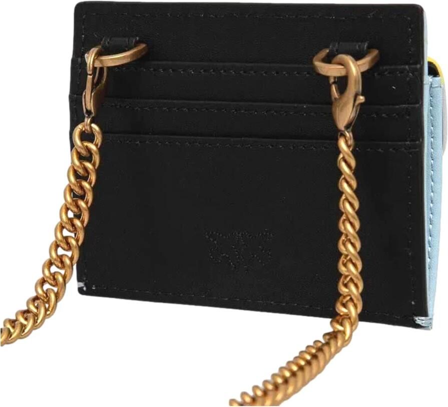 Pinko Multikleur portemonnee met clip en afneembare band Multicolor Dames