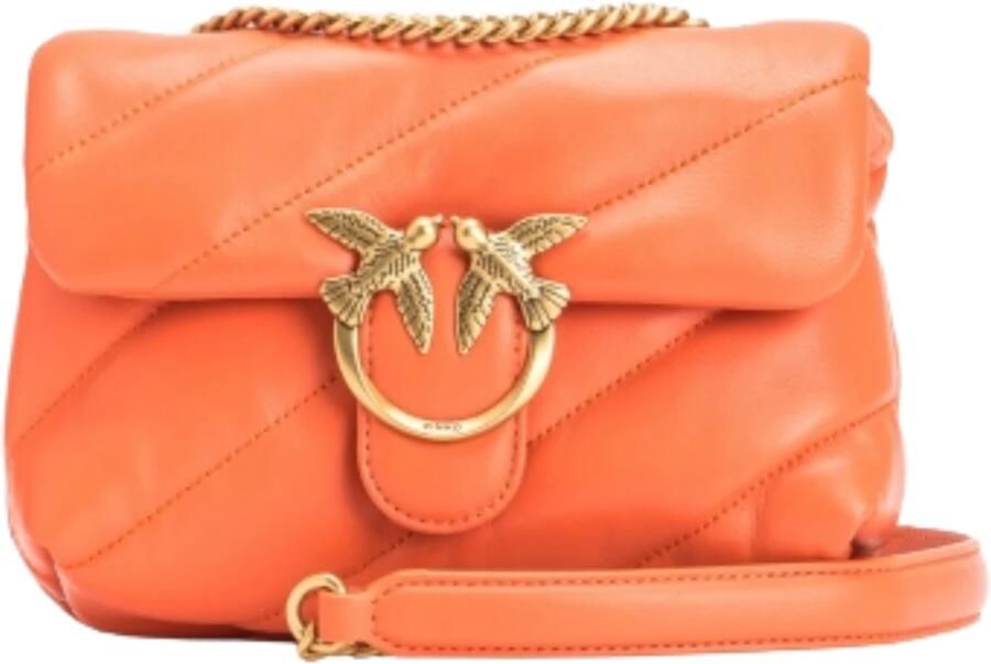 Pinko Oranje Love Puff Mini Sheep Tas Orange Dames