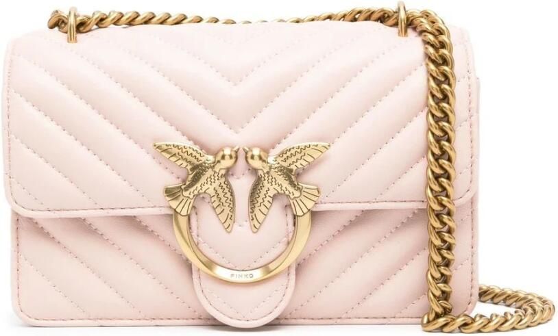 Pinko Stijlvolle Dames Tas Herfst Winter Collectie Pink Dames - Foto 9