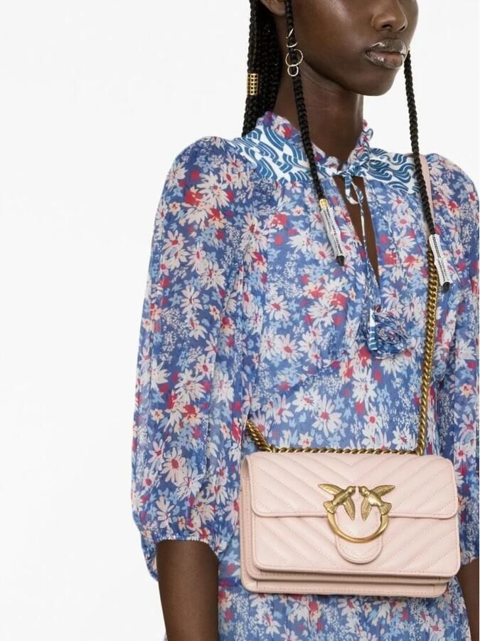 Pinko Stijlvolle Dames Tas Herfst Winter Collectie Pink Dames - Foto 5