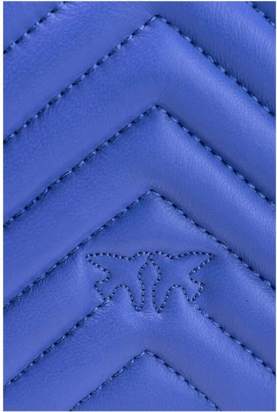 Pinko Elegante Love Click Mini Crossbody Tas Purple Dames