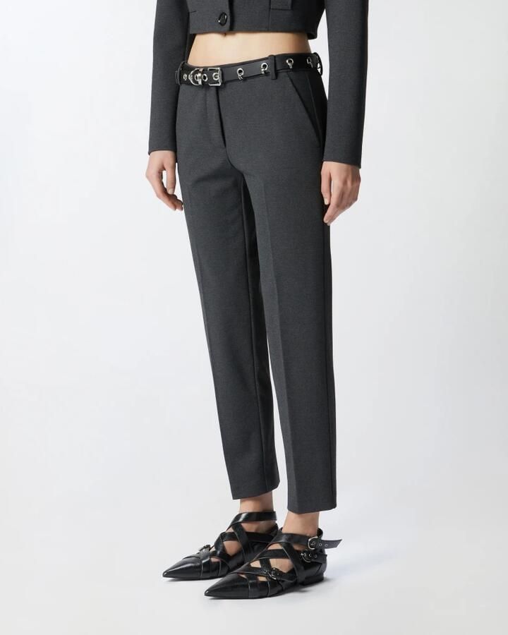 Pinko Stijlvolle Bello Pantalone Broek Gray Dames - Foto 2