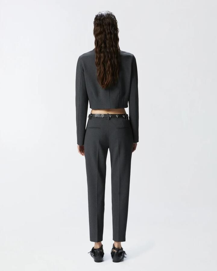 Pinko Stijlvolle Bello Pantalone Broek Gray Dames - Foto 3