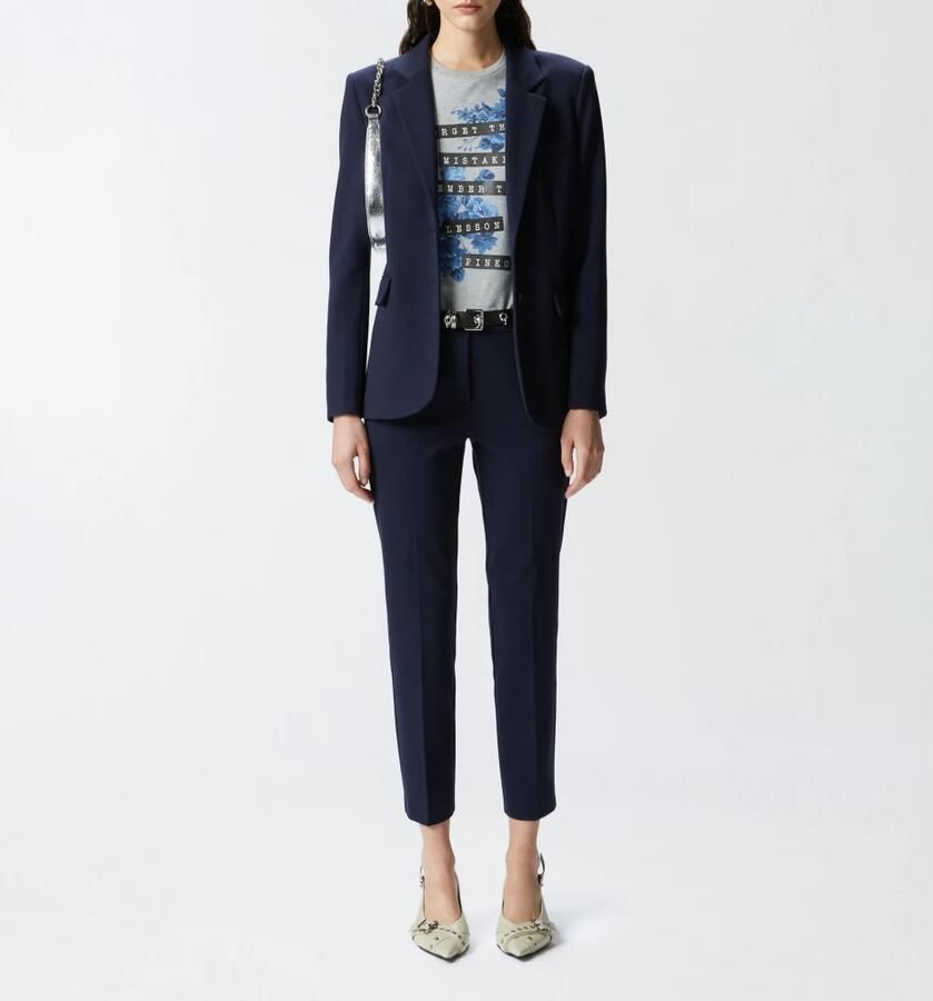 Pinko Klassieke Chinos voor dagelijks gebruik Blue Dames