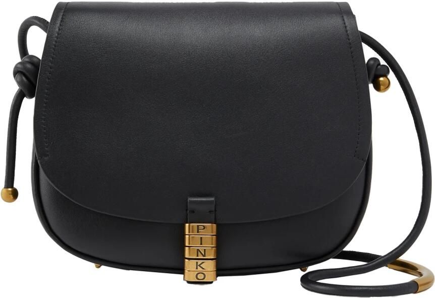Pinko Crossbody tas met magnetische klep sluiting Black Dames - Foto 6