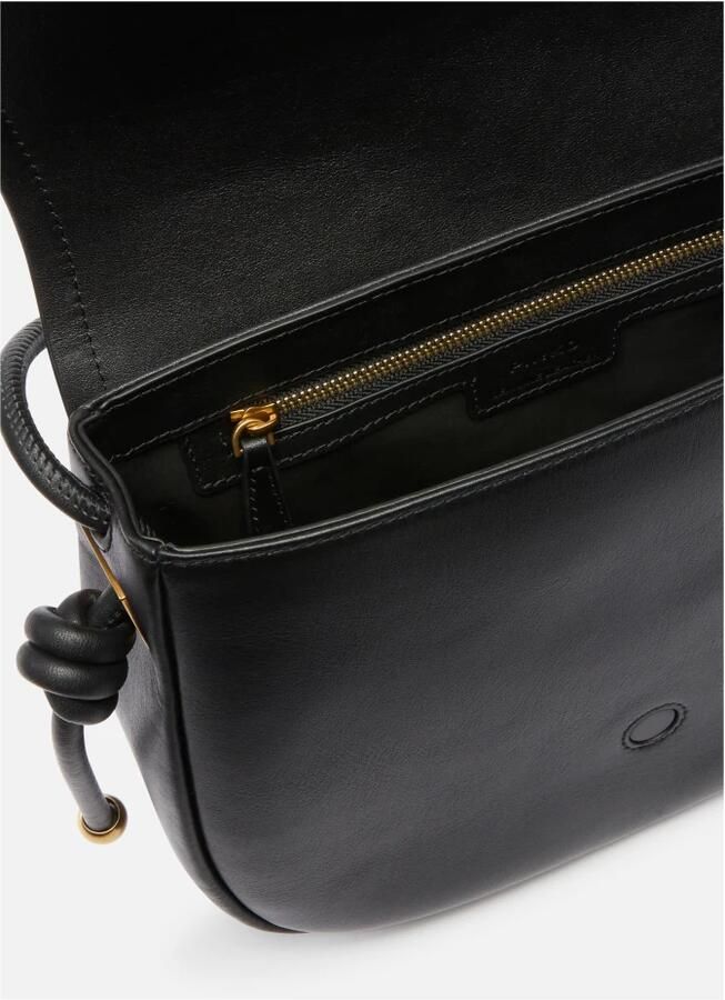 Pinko Crossbody tas met magnetische klep sluiting Black Dames - Foto 2