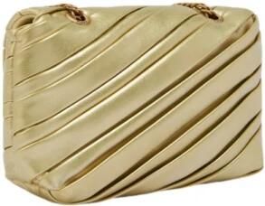 Pinko Metallic Cross Body Tassen voor Vrouwen Yellow Dames - Foto 7