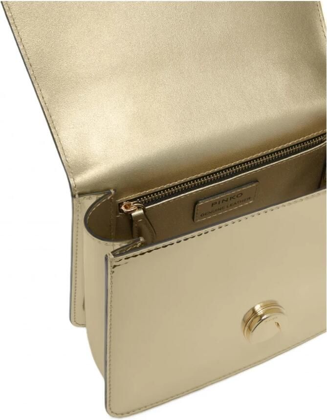 Pinko Crossbody bags Love One Top Handle Mini Light in goud - Foto 4