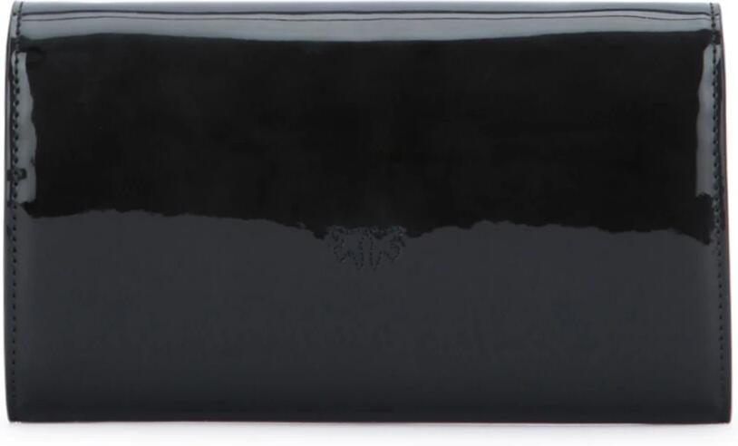 Pinko Zwarte Polyester Portemonnee met Meerdere Compartimenten Black Dames - Foto 2