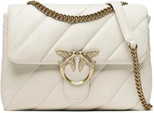 Pinko Stijlvolle Schoudertassen voor Dagelijks Gebruik White Dames - Foto 7