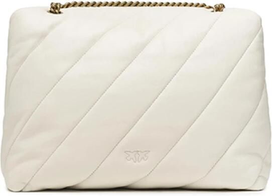 Pinko Stijlvolle Schoudertassen voor Dagelijks Gebruik White Dames - Foto 6