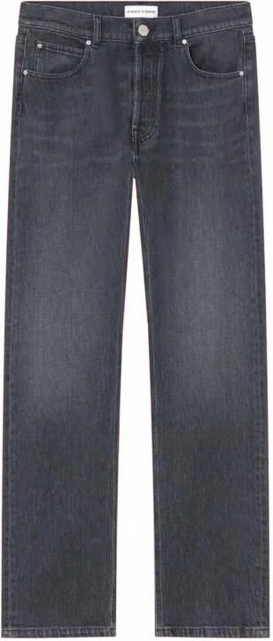 Pinko Vintage Grijs Straight-Fit Denim Jeans Gray Dames