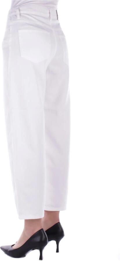 Pinko Witte Jeans met Klassieke Stijl White Dames