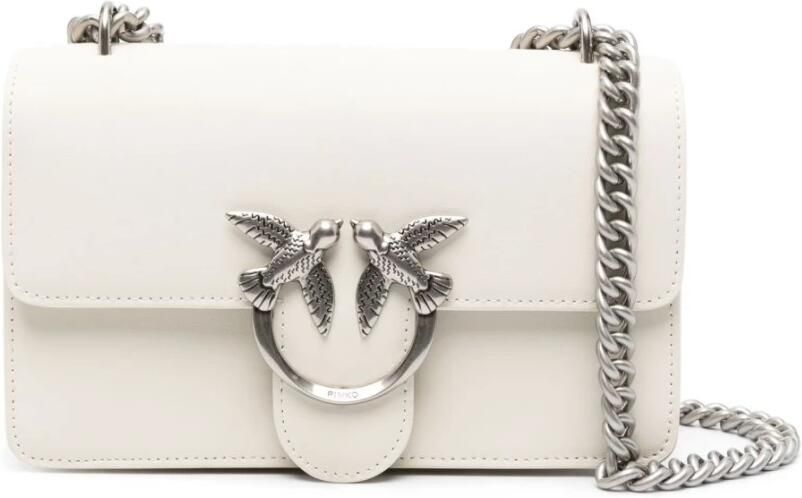 Pinko Witte en Zilveren Schoudertas White Dames - Foto 5