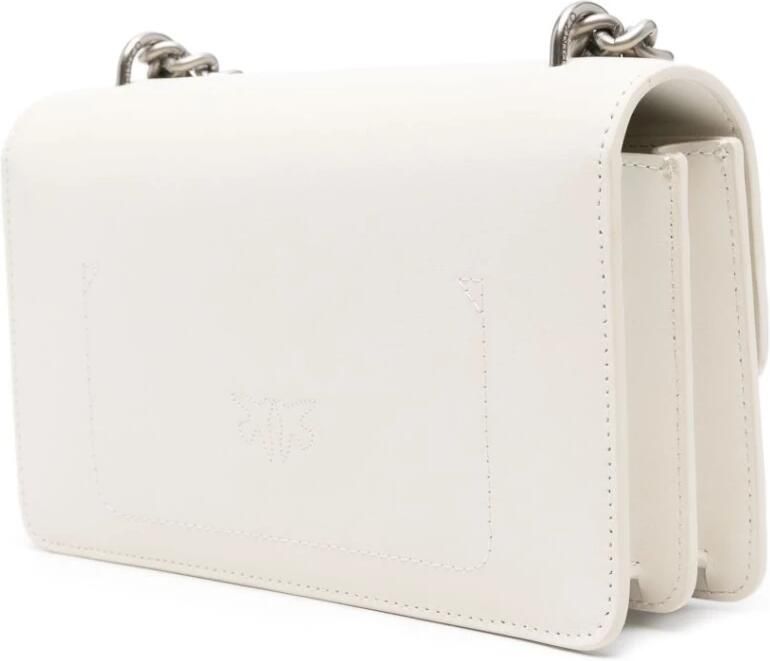 Pinko Witte en Zilveren Schoudertas White Dames - Foto 4