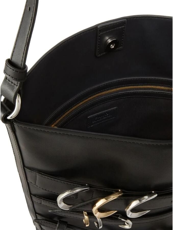 Pinko Hobo bags Leather Shoulder Bag With Straps in zwart - Foto 2