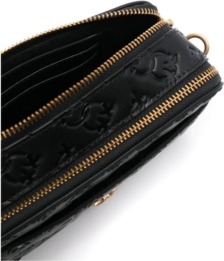 Pinko Stijlvolle Zwarte Schoudertas met Zakken Black Dames - Foto 2