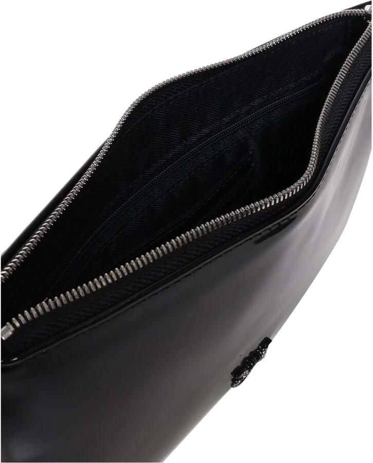 Pinko Zwarte Envelop Handtas met Strass Piping Black Dames - Foto 1