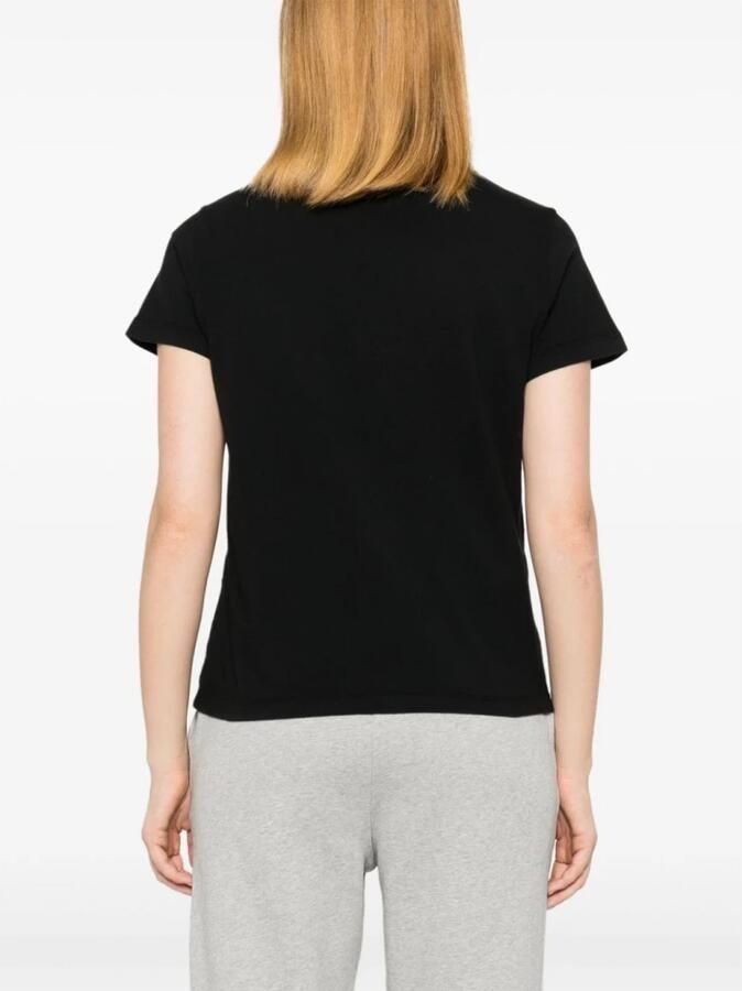 Pinko Casual Katoenen T-shirt voor dagelijks gebruik Black Dames - Foto 3