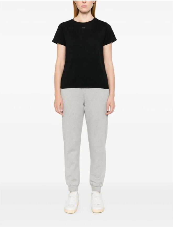 Pinko Casual Katoenen T-shirt voor dagelijks gebruik Black Dames - Foto 4