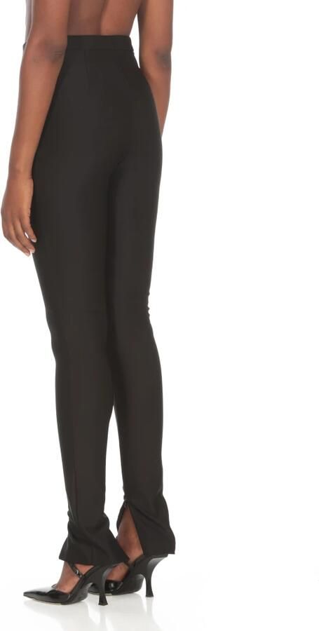 Pinko Zwarte viscose broek met ritssluiting Black Dames - Foto 4
