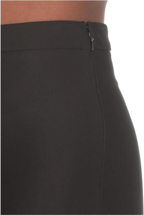 Pinko Zwarte viscose broek met ritssluiting Black Dames - Foto 3