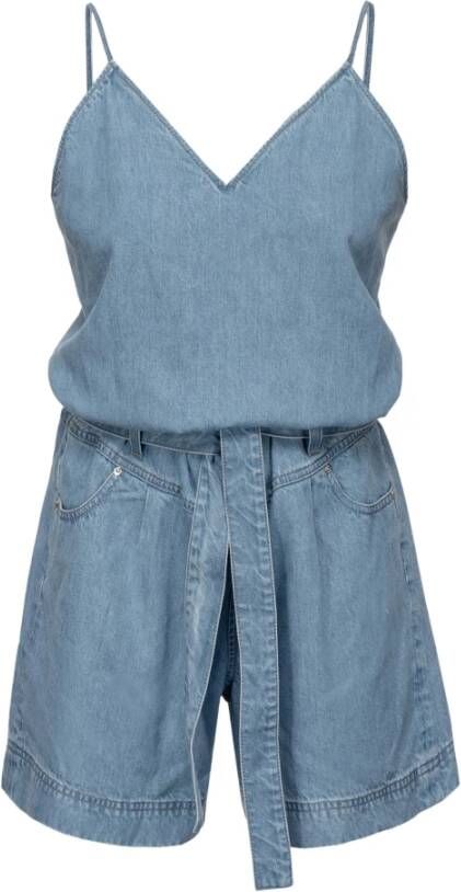 Pinko Playsuits Blauw Dames