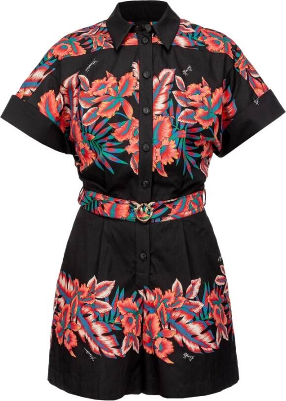 Pinko Playsuits Zwart Dames