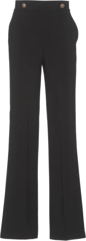 Pinko Wide Trousers Black Dames