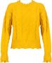 Pinko Round-neck Knitwear Yellow Dames - Thumbnail 3