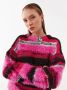 Pinko Round-neck Knitwear Roze Dames - Thumbnail 1