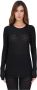 Pinko Zwarte T-shirts & Polos voor vrouwen Zwart Dames - Thumbnail 4