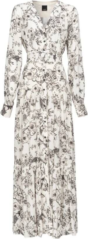 Pinko Shirt Dresses Beige Dames