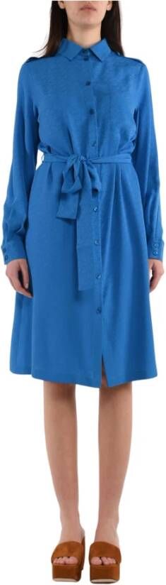 Pinko Shirt Dresses Blauw Unisex