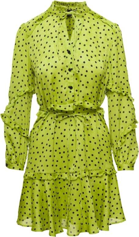 Pinko Shirt Dresses Groen Dames