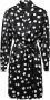 Pinko MIDI-jurk Miinto-8E5B632F2F97A02E3E44 Zwart Dames - Thumbnail 1