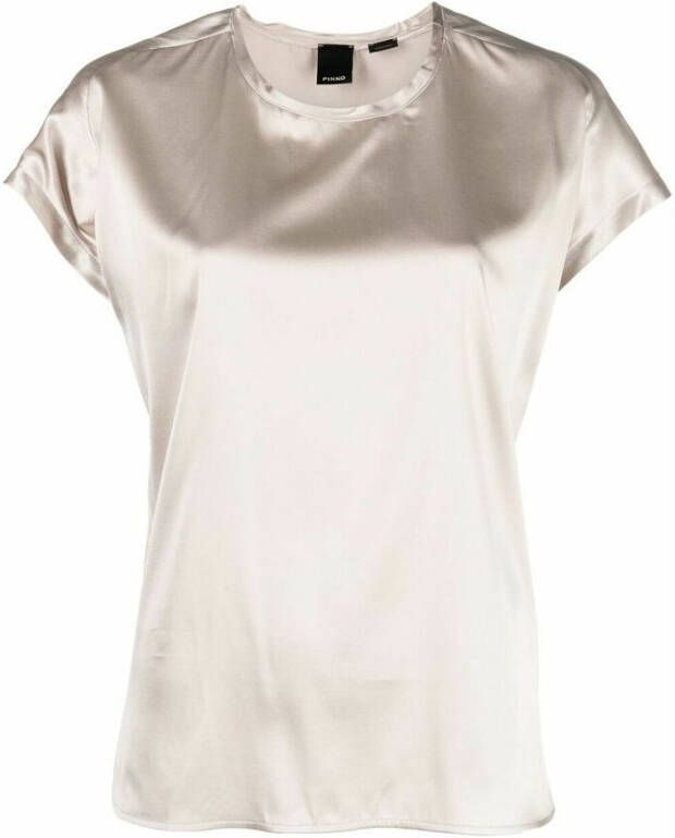 Pinko T-shirt 1G17X7 Zr64 22 Grijs Dames