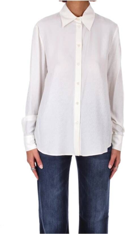 Pinko Stijlvolle Shirt A01P Z00* White Dames