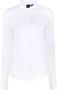 Pinko Poplin Overhemd met Geborduurd Logo White Dames - Thumbnail 1